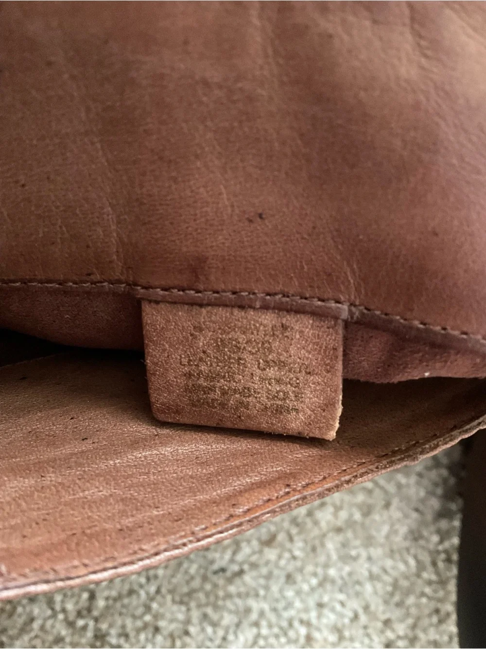 Vince Camuto Chestnut Brown Leather Knee-High Riding Boots